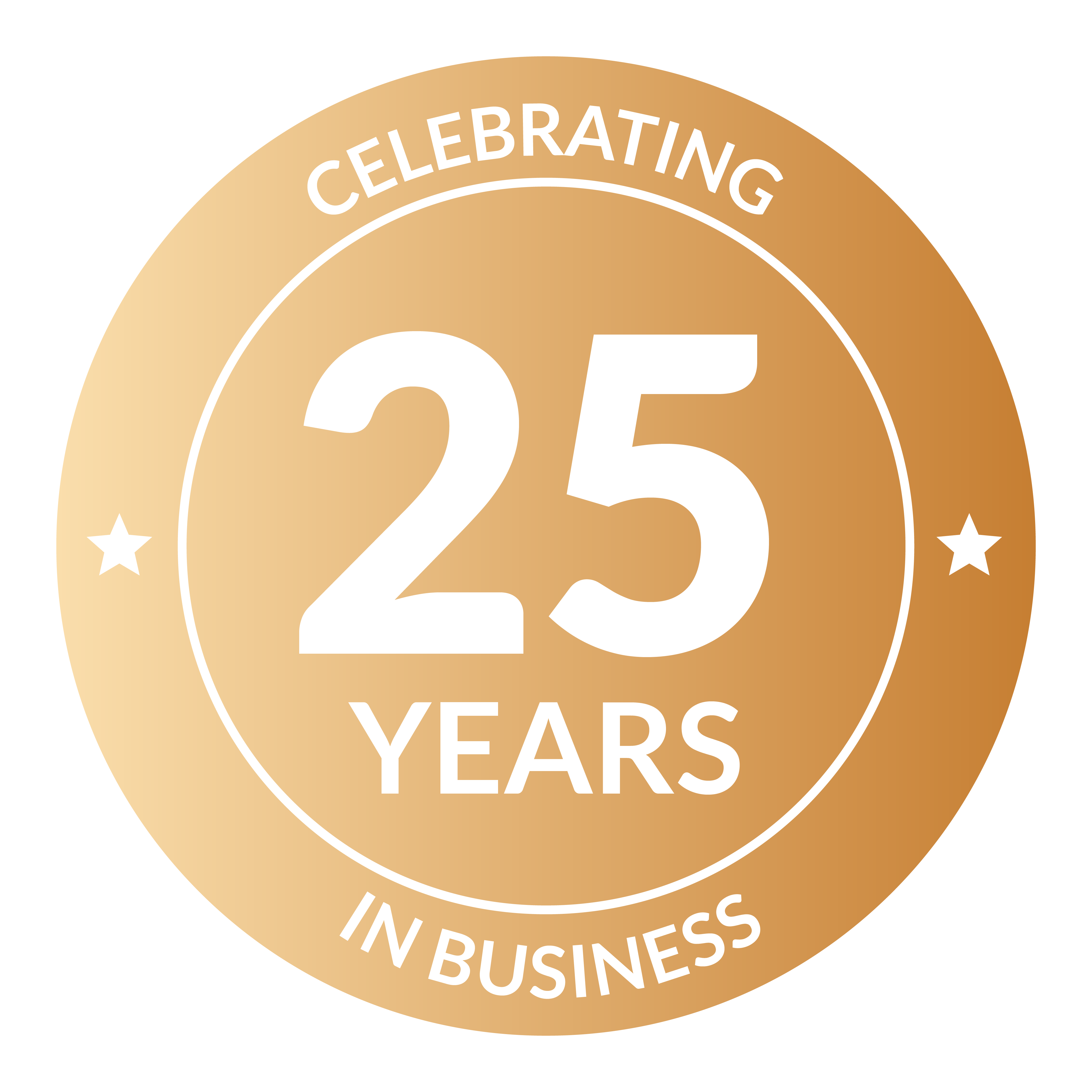 Celebrating 25 years in business