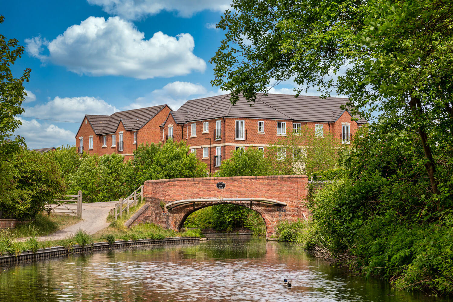 Kidderminster bridge with river underneath