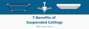 7 benefits of suspended ceilings infographic heading