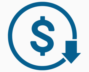 graphic showing competitive pricing