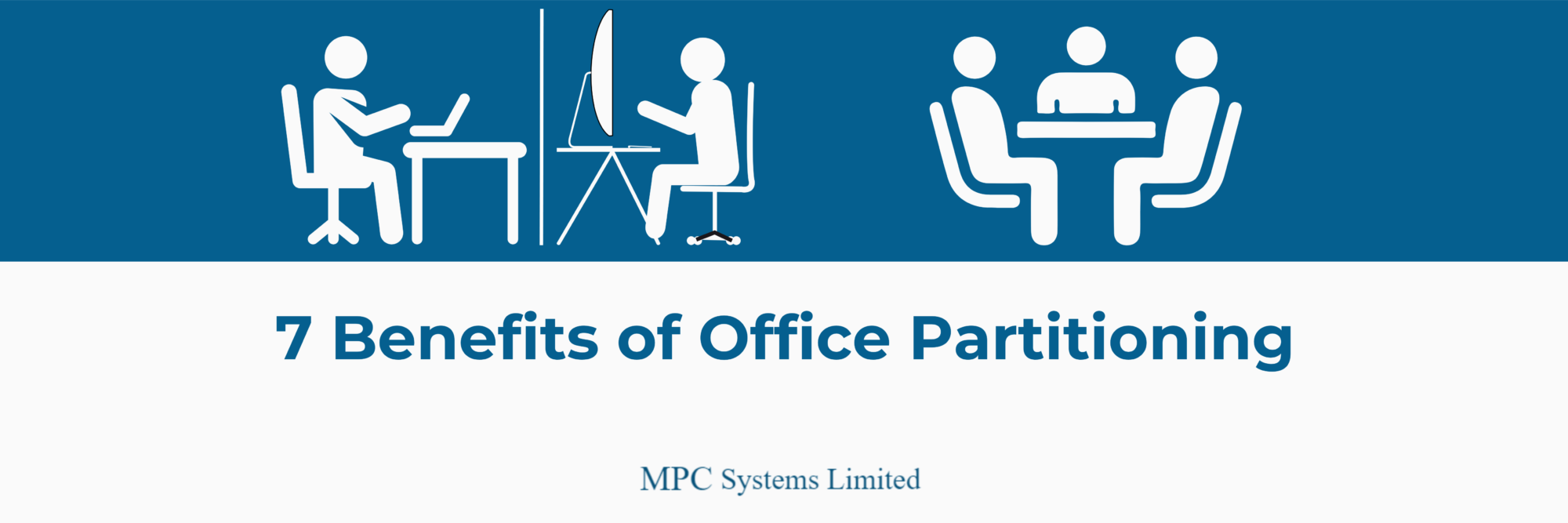 Heading graphic for benefits of office partitioning